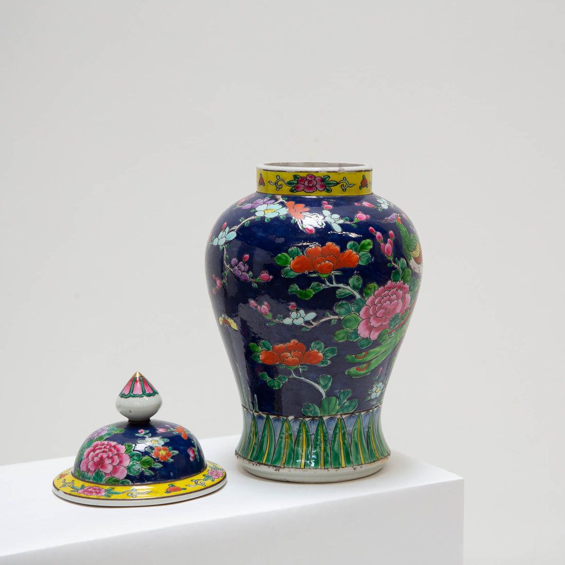 Cloisonne Ginger Jar