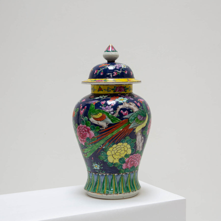 Cloisonne Ginger Jar