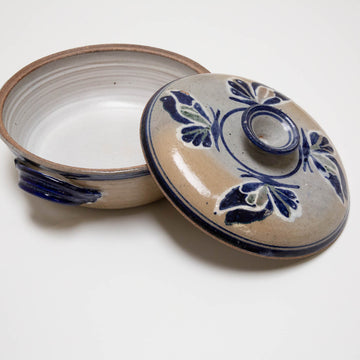 Vintage Hand Painted Crock