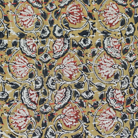 Kantha Quilt - Mustard and Black